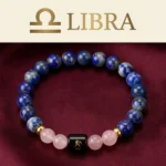 Cross Stripes & Stone Bracelet